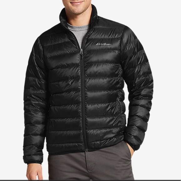 NWT Eddie Bauer Cirruslite Down Jacket - Black - Picture 5 of 11
